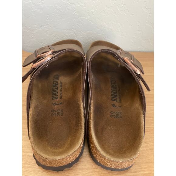 Birkenstock Arizona Mocha Brown 39 size 8-8.5 - Picture 7 of 9